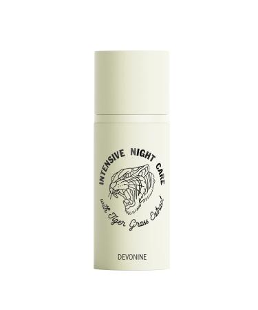 DEVONINE Intensive Night Care Cream - Spirulina-Infused Skin Transformation Resilient Beauty Nutrients during Sleep 3.38 fl.oz (100ml)