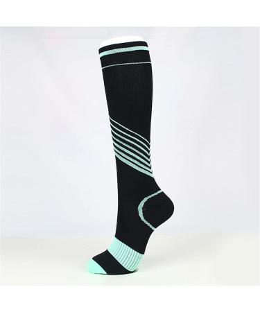 Jilibaba Black Compression Socks for Women & Men | Unisex Knee High Running Fitness Sports & Travel Socks - Buy Online on GoSupps.com