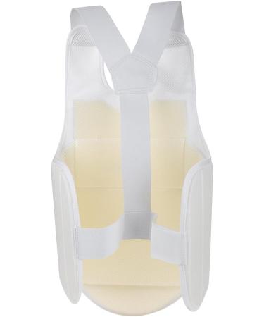 Taekwondo Karate Chest Guard Vest for Adult Child Unisex - Boxing Breast Protector Accessory (Size M) - Buy Online on GoSupps.com