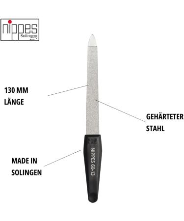 Nippes Solingen 1 Piece Sapphire File Nickel Plated Steel 13cm 13 cm - Buy Online on GoSupps.com