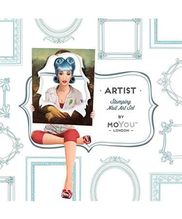 MoYou-London Stencil The Artist Collection 09 - International Shipping | Unique Nail Art Designs - Buy Online on GoSupps.com