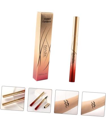 Angoily 1pc Liquid Eyeliner Black Waterproof Eyeliner Black Makeup Waterproof Makeup Tool Quick Dry - Buy Online on GoSupps.com