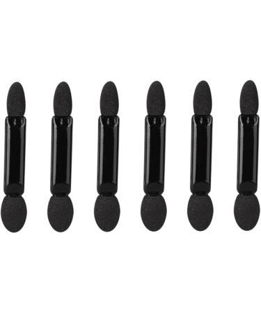 Beavorty Brush Eyeshadow 200 pcs Makeup Double-ended Tipped Eyeshadow Brush Black Eye Sponge Shadow - Buy Online on GoSupps.com