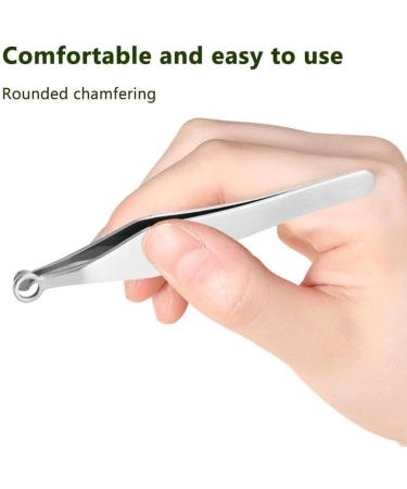 Dajidafu Nose Hair Trimming Tweezers Stainless Steel Nasal Hair Trimmer Grooming Scissor Eyebrow Trimmers Cleaning Tools - Buy Online on GoSupps.com