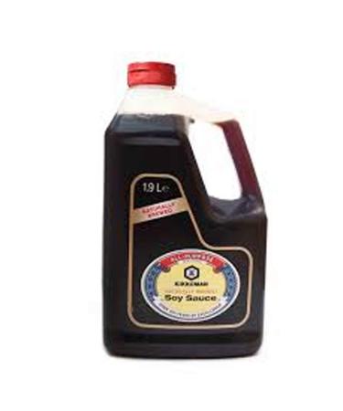 Kikkoman Soy Sauce 1.9L Bottle 1.9 l (Pack of 1)