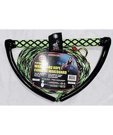 Kwik Tek Airhead Watersports Wakeboard Rope, 15 in. Eva Squid Grip, 65 Feet, 16 Strand, Low Stretch 1 Pack - Buy Online on GoSupps.com