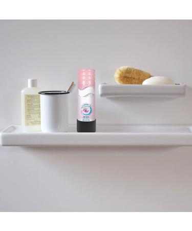 Linkidea Shaving Gel Holder - Silicone Rubber Shaving Foam Stand Compatible with Most Gels (M+L 2 Pack) - Rust Resistant & Durable - Buy Online on GoSupps.com
