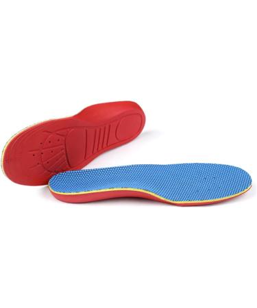 NOLITOY Orthotic Inserts - Arch Support Insoles for Children | Heel & Foot Pain Relief | Medium Blue Cushion Pads - Buy Online on GoSupps.com