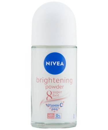 Nivea for Men Deodorant Roll On 1.69 oz (Whitening Powder) Pack of 3
