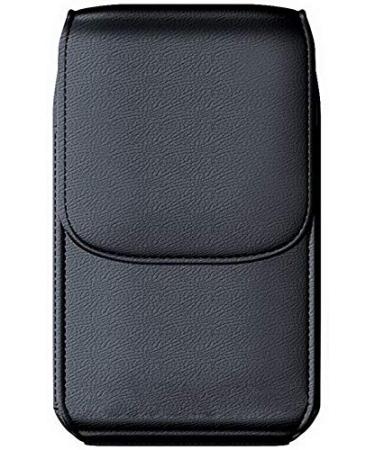 Classic Premium Pouch Case with Belt Clip for Freestyle Libre 2 (Continuous Glucose Monitors) (V1-Black)