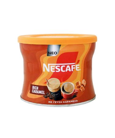 Nescafe Caf instantan classique riche en caramel chaud/froid frapp grec 1 paquet de 100 g