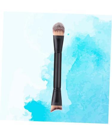 Housoutil Blush Brush Poweder Brush Dual Ended Brush Makeup Brush Cosmetics Brush Double Brush Wooden Eyes - Buy Online on GoSupps.com