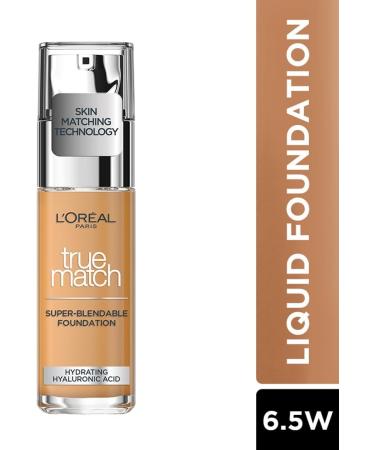 LOr al Paris True Match Foundation 30ml - 6.5W G - Buy Online on GoSupps.com