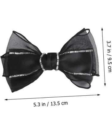 minkissy Accessories Fabric Butterfly Hair Clip Bow Barrettes Women girls hair clip womens hair accessories womens hair clips black bows white hair clips Miss rhinestone South Korea Hair - Buy Online on GoSupps.com