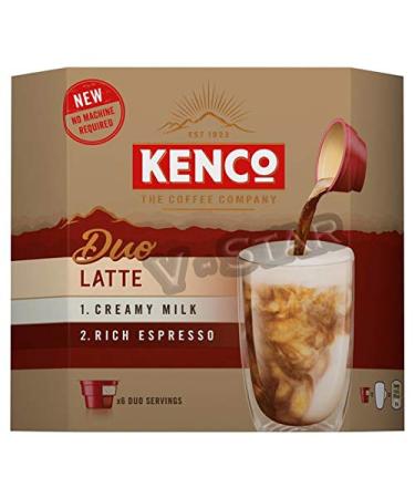KENCO Instant Coffee Duo 6 servings (KENCO Duo Latte)
