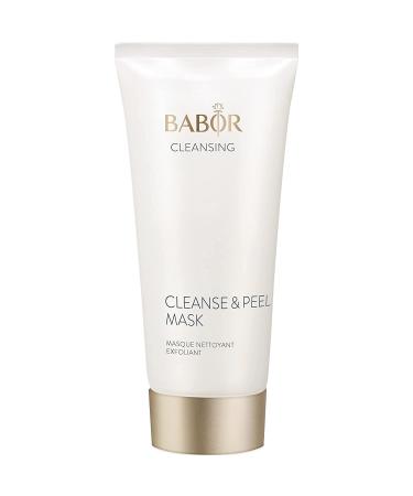 BABOR Clay Cleanse and Peel Mask  Deep Pore Cleansing Exfoliating Mask  with Salicylic Acid and B5 to Even Skin Tone and Reduce Shine for Blemish Prone Skin  Non-Comedogenic