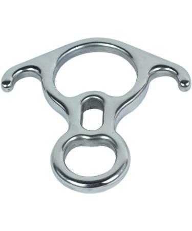 ProClimb 50 kN Stainless Steel Rescue Figure 8 Descender with Bent-Ears | Belay Device for Rappelling & Rigging | 1-Pack - Buy Online on GoSupps.com