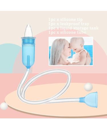 Faddare Baby Nasal Aspirator - Cleanable & Reusable Booger Remover for Infant - Blue - Buy Online on GoSupps.com