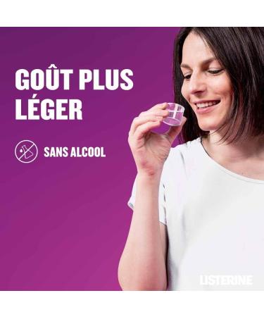  Listerine Listerine - Total Care Daily Mouthwash Lighter Taste (500ml bottle) 6 benefits in 1 for total oral hygiene Mild mint flavor for fresh breath - Buy Online on GoSupps.com