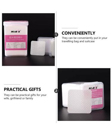 FOMIYES 600 Sheets Eyelash Cleaning Pads - Lint-Free Wipes for Glue Removal & Nail Polish - Non-Woven Fabric for Extensions & Manicure - Buy Online on GoSupps.com