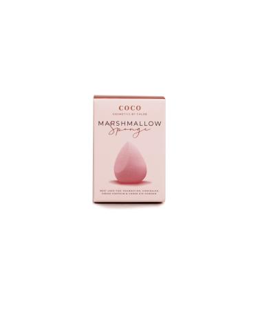 Coco Cosmetics by Chloe Marshmallow Sponge Soft Makeup Blending Sponge for Quick Flawless Application Shape 1