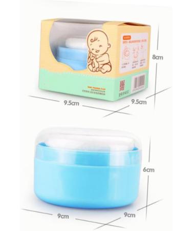 Toyvian 4pcs talcum powder puff case baby after-bath puff container body puff container baby puff case cosmetic lotion - Buy Online on GoSupps.com