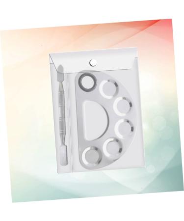 Shop 2 Sets Stainless Steel Makeup & Nail Art Palettes | International Shipping Available - Buy Online on GoSupps.com