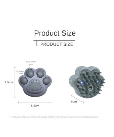 Buy Fzzuzdlap Electric Pet Spray Grooming Comb | UV Spray & Massage Function | Perfect for International Shipping - Buy Online on GoSupps.com