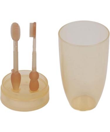 Childrens toothbrush environmentally friendly toothbrush with handle case - Buy Online on GoSupps.com