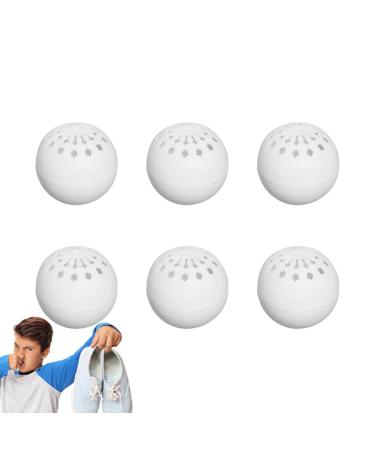 Shoe Deodorizer Ball - Freshener Smell Ball For Sneakers | Shoe Deodorizer Balls 6 Pack Shoe Odour Eliminator For Lockers Car Gym Bags Homes