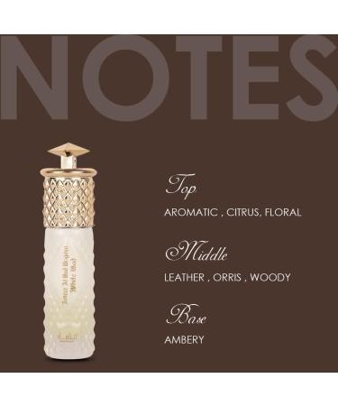 Ameer Al Oud Original White Oud Premium Attar Floral Aromatic & Woody Soothing Fragrance Long Lasting Roll on Itra For Men 6ml - Buy Online on GoSupps.com