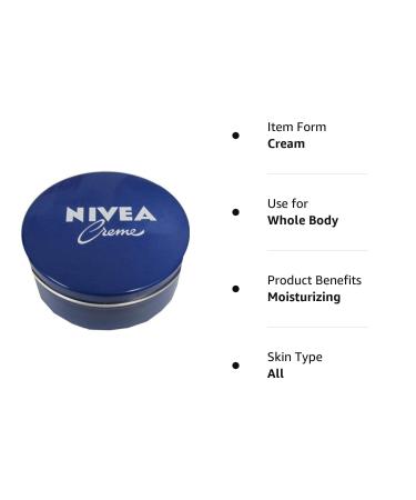 NIVEA Cream 250ml (8.4oz) Wholesale Price - Unscented Moisturizer 8.4 Ounce - Buy Online on GoSupps.com