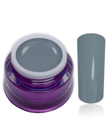 Color Gel Cosma Grey Light Grey UV LED Nail Gel Studio Quality Color Gel RM Beautynails 1 Pack (1x 5ml)