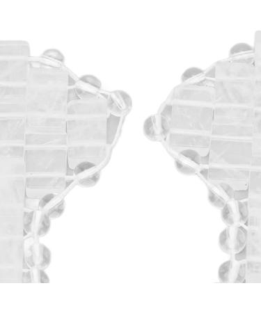 Jade Eye Mask Jade Stone Eye Cooling Cold Pads Reduce Swelling Tighten Relieve Pressure Quartz Stone Eye Patch Moon Shape Eye Care Patches for Puffiness Dark Circles - Buy Online on GoSupps.com