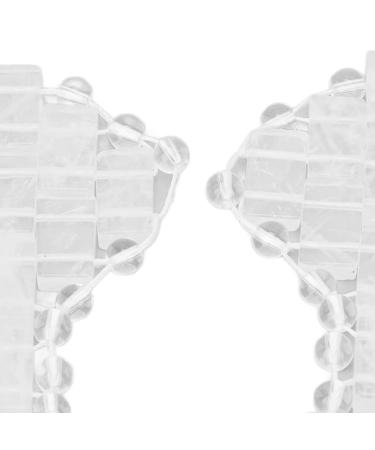 Reusable Jade Stone Eye Mask for Hot & Cold Therapy | Moon Shape Cold Pads for Swollen Eyes & Dark Circles - Buy Online on GoSupps.com