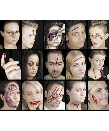 Professional Halloween Make-Up Set for Realistic Torn Wounds & Burns - Perfect for International Shipping - Buy Online on GoSupps.com