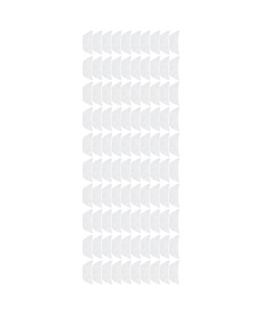 100 Sheets Disposable Neck Mask Paper Ultra-Thin Silk Absorbent Moisturizing Easy to Use Wide Application for DIY Skin Care