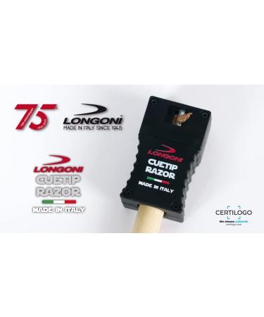 Longoni Razor Edger Trimmer Shaper Scuffer for Billiard Pool Cue Tips - Buy Online on GoSupps.com