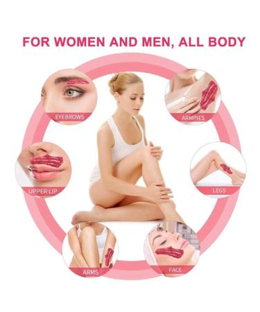 Fzzuzdlap 500G Hard Wax Beans for Hair Removal - Full Body Hot Film Depilatory Wax Beads for Wax Heater | Style 5 - Buy Online on GoSupps.com