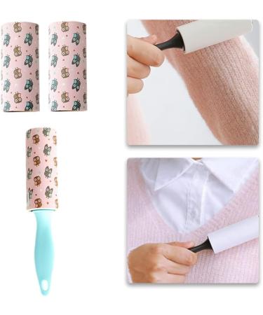 baixikly Lint Rollers Clothes Roller Sticky 2 Rollers 4 Refills Lint Removers Dog Cat Lint Remover Brushes Manual Lint Rollers for Pets Clothes Hair - Buy Online on GoSupps.com