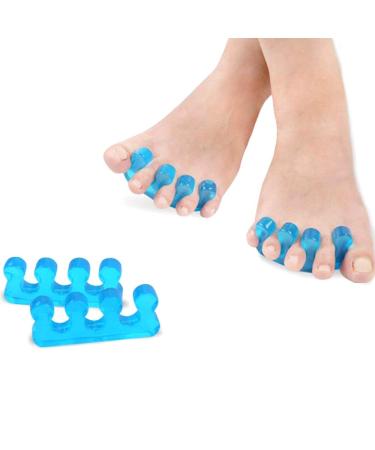 Toe Separator - Silicone Pedicure Spacer for Crooked Toes | Washable & Perfect for Nail Polish - International Shipping - Buy Online on GoSupps.com