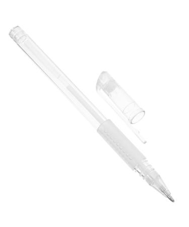 Stylo Marqueur Chirurgical tanche Pointe Fine 1 MM Blanc pour Maquillage et Tatouage Professionnel