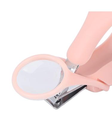 Buy Zoom Nail Clipper with Magnifying Glass - Lightweight Manicure Clipper for Babies & Seniors (Pink) - International Shipping Available - Buy Online on GoSupps.com