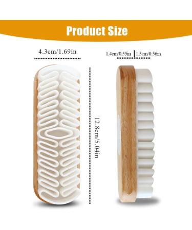 EQLEF Suede Brush - Premium Suede Leather Cleaning Tool for Shoes/Boots - 1 Piece - Buy Online on GoSupps.com