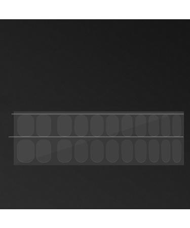 Beatifufu 10 Sheets Nail Stickers Stick on Nail Strips Gel Nail Polish Clear Gel Polish Strip Clear Gel Wraps Semi Cured Gel Nail Strips Manicure Strips Nail Clear Double Sided Tape - Buy Online on GoSupps.com