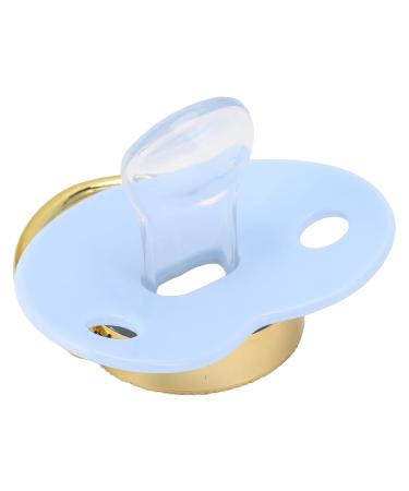 Royal Blue Rhinestone Baby Pacifier - Night Lock BPA-Free Silicone Soft Feel Dust Protection | Perfect Newborn Gift - Buy Online on GoSupps.com