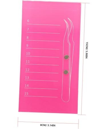 minkissy Lash Trays Lash Supplies Lash Cluster Tweezers Eyelash Tool Beauty Tools Eyelash Tweezers Magnetic False Eyelashes Cosmetology Supplies Accessories Acrylic Magnetic Force - Buy Online on GoSupps.com