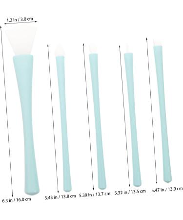 Beavorty 2 Sets Silicone makeup brush eye makeup applicator lip applicator silicone makeup applicator Lip Makeup Brush Liner Brush make up concealer brush Silica gel - Buy Online on GoSupps.com