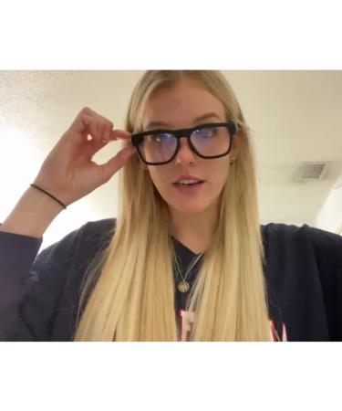 OhO Sunshine Safety Glasses with Voice Control | Open Ear Style for Music & Calls | UV400 Blue Light Blocking Lens for Gaming, Reading, Computer | Black-Blue Lens - Buy Online on GoSupps.com
