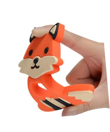 Hohopeti Silicone Baby Teether - Infant Teething Toy with Cartoon Design | Food Grade Chew Toy for Babies - Buy Online on GoSupps.com